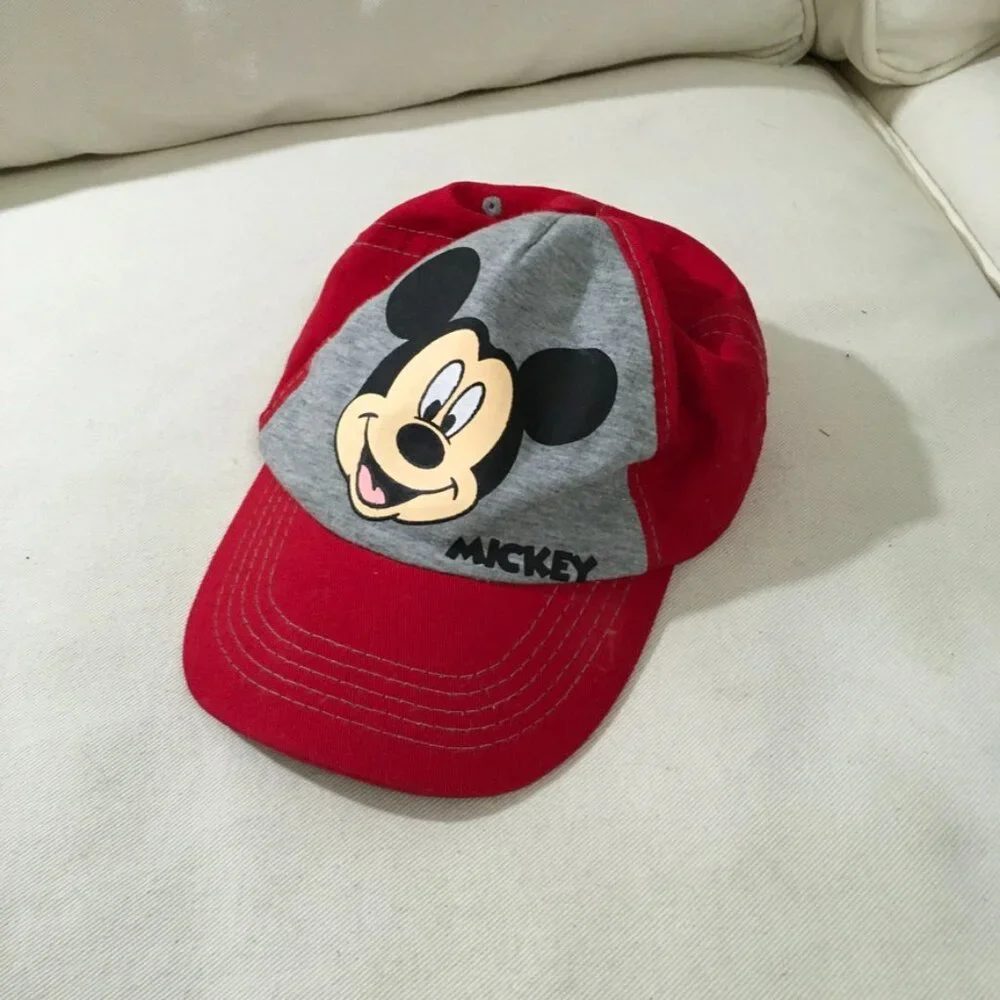 Mickey Mouse Toddler Cap & Disney Park Snack Pouch